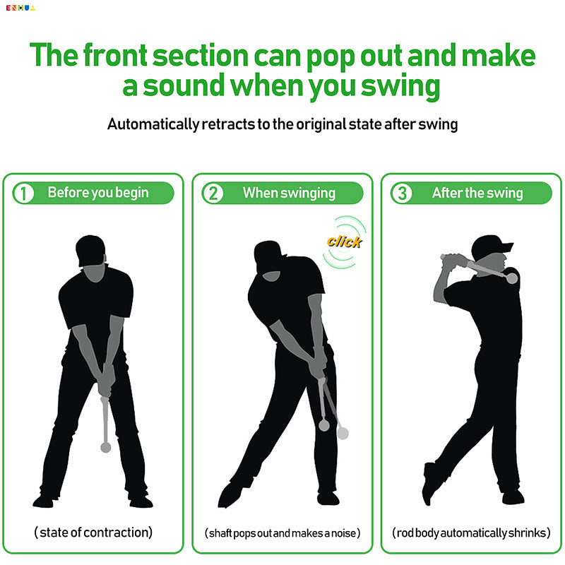 Telescopic Golf Swing Simulator